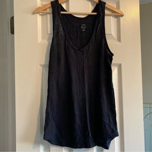 J crew linen tank